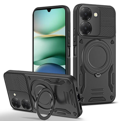 MagSafe 2 in 1 TPU Phone Case with Rotating Holder, For Redmi K90 Pro Max / Poco F8 Ultra 5G, For Redmi K90 / Poco F8 Pro 5G, For Redmi 15C 5G / 4G EU 173mm, For Redmi A5 4G 173.3mm, For Redmi 14C 5G / 4G, For Redmi Note 14 Pro+ 5G
