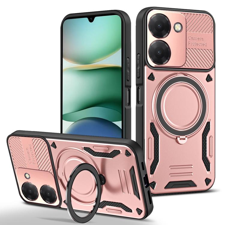 MagSafe 2 in 1 TPU Phone Case with Rotating Holder, For Redmi K90 Pro Max / Poco F8 Ultra 5G, For Redmi K90 / Poco F8 Pro 5G, For Redmi 15C 5G / 4G EU 173mm, For Redmi A5 4G 173.3mm, For Redmi 14C 5G / 4G, For Redmi Note 14 Pro+ 5G