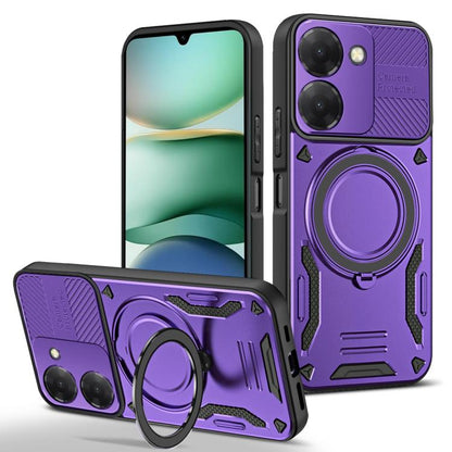 MagSafe 2 in 1 TPU Phone Case with Rotating Holder, For Redmi K90 Pro Max / Poco F8 Ultra 5G, For Redmi K90 / Poco F8 Pro 5G, For Redmi 15C 5G / 4G EU 173mm, For Redmi A5 4G 173.3mm, For Redmi 14C 5G / 4G, For Redmi Note 14 Pro+ 5G