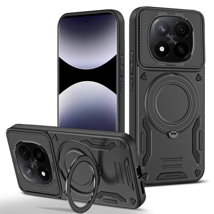 MagSafe 2 in 1 TPU Phone Case with Rotating Holder, For Redmi K90 Pro Max / Poco F8 Ultra 5G, For Redmi K90 / Poco F8 Pro 5G, For Redmi 15C 5G / 4G EU 173mm, For Redmi A5 4G 173.3mm, For Redmi 14C 5G / 4G, For Redmi Note 14 Pro+ 5G