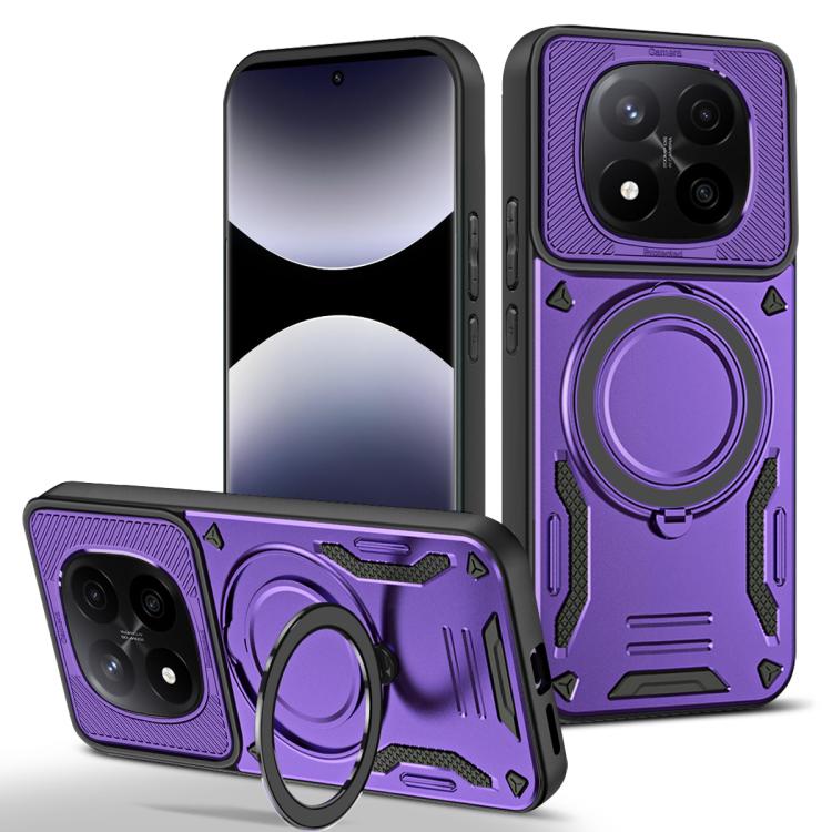 MagSafe 2 in 1 TPU Phone Case with Rotating Holder, For Redmi K90 Pro Max / Poco F8 Ultra 5G, For Redmi K90 / Poco F8 Pro 5G, For Redmi 15C 5G / 4G EU 173mm, For Redmi A5 4G 173.3mm, For Redmi 14C 5G / 4G, For Redmi Note 14 Pro+ 5G