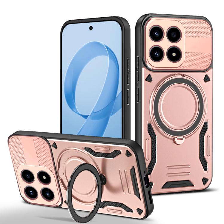 MagSafe 2 in 1 TPU Phone Case with Rotating Holder, For Redmi K90 Pro Max / Poco F8 Ultra 5G, For Redmi K90 / Poco F8 Pro 5G, For Redmi 15C 5G / 4G EU 173mm, For Redmi A5 4G 173.3mm, For Redmi 14C 5G / 4G, For Redmi Note 14 Pro+ 5G