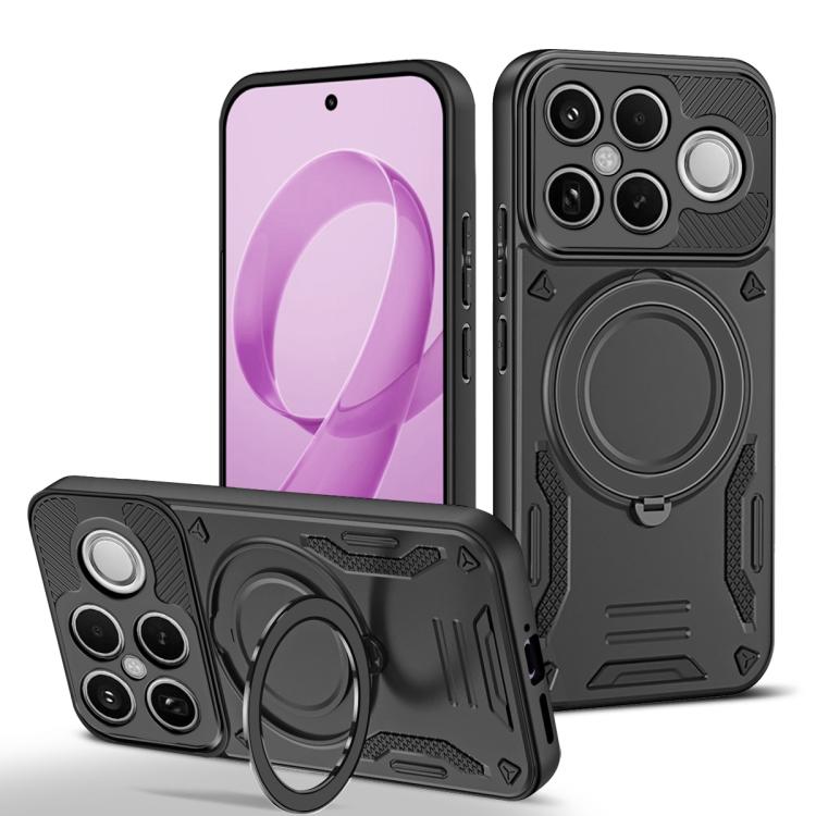 MagSafe 2 in 1 TPU Phone Case with Rotating Holder, For Redmi K90 Pro Max / Poco F8 Ultra 5G, For Redmi K90 / Poco F8 Pro 5G, For Redmi 15C 5G / 4G EU 173mm, For Redmi A5 4G 173.3mm, For Redmi 14C 5G / 4G, For Redmi Note 14 Pro+ 5G