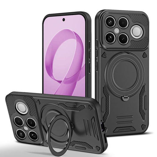 MagSafe 2 in 1 TPU Phone Case with Rotating Holder, For Redmi K90 Pro Max / Poco F8 Ultra 5G, For Redmi K90 / Poco F8 Pro 5G, For Redmi 15C 5G / 4G EU 173mm, For Redmi A5 4G 173.3mm, For Redmi 14C 5G / 4G, For Redmi Note 14 Pro+ 5G