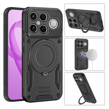 MagSafe 2 in 1 TPU Phone Case with Rotating Holder, For Redmi K90 Pro Max / Poco F8 Ultra 5G, For Redmi K90 / Poco F8 Pro 5G, For Redmi 15C 5G / 4G EU 173mm, For Redmi A5 4G 173.3mm, For Redmi 14C 5G / 4G, For Redmi Note 14 Pro+ 5G