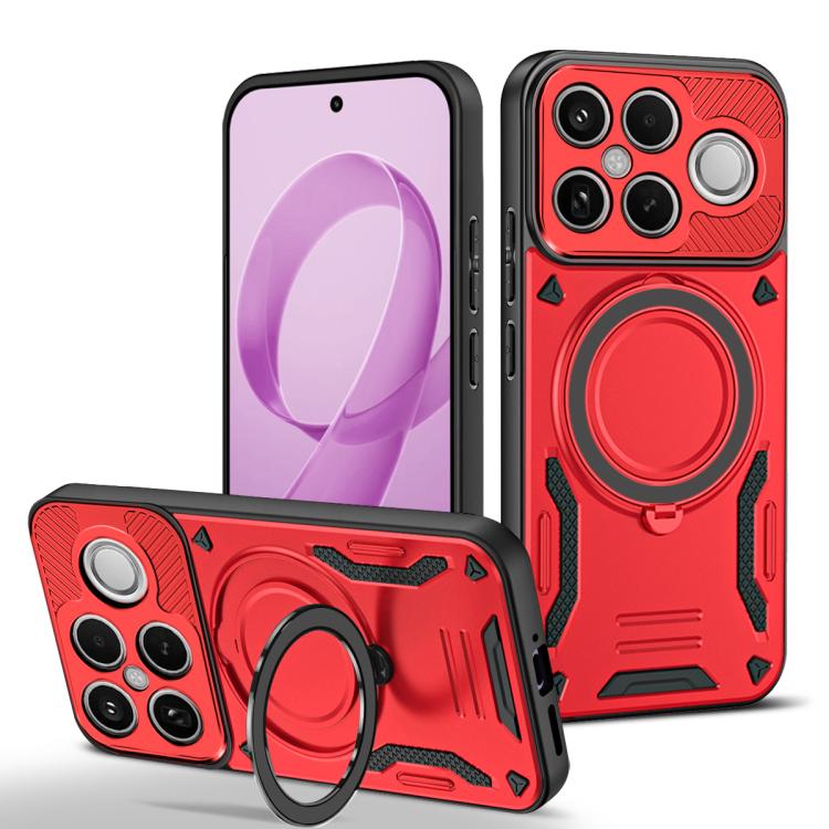 MagSafe 2 in 1 TPU Phone Case with Rotating Holder, For Redmi K90 Pro Max / Poco F8 Ultra 5G, For Redmi K90 / Poco F8 Pro 5G, For Redmi 15C 5G / 4G EU 173mm, For Redmi A5 4G 173.3mm, For Redmi 14C 5G / 4G, For Redmi Note 14 Pro+ 5G