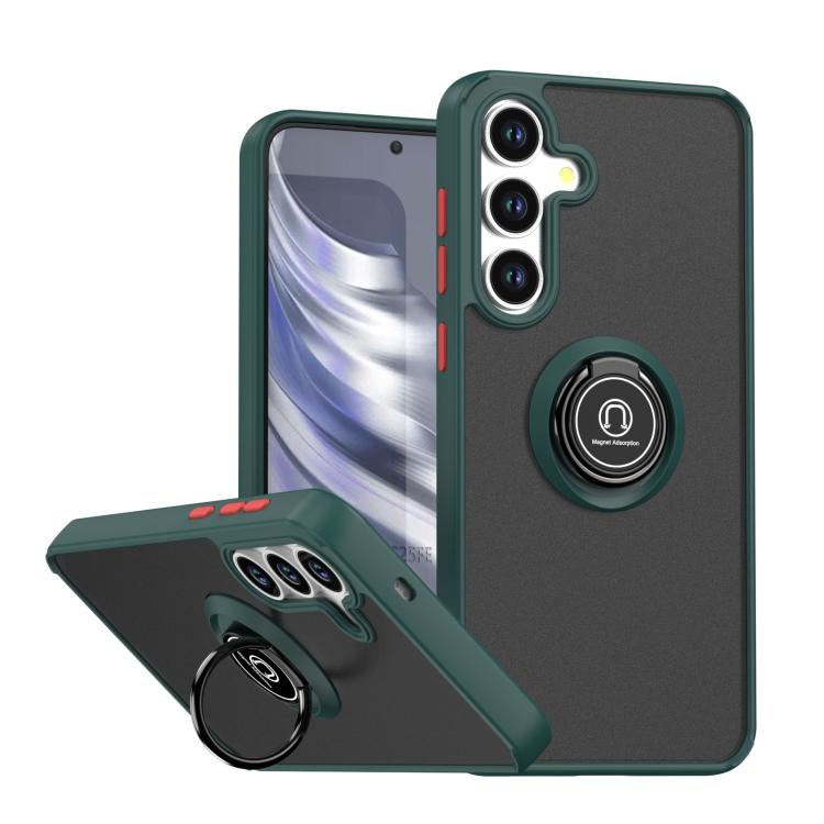 Q Shadow 1 Series TPU + PC Phone Case with Ring, For Samsung Galaxy S26+ 5G, For Samsung Galaxy S26 Ultra 5G, For Samsung Galaxy S26 5G, For Samsung Galaxy S25 FE 5G