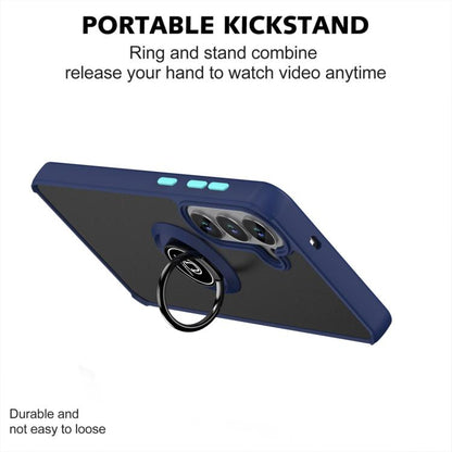 Q Shadow 1 Series TPU + PC Phone Case with Ring, For Samsung Galaxy S26+ 5G, For Samsung Galaxy S26 Pro 5G, For Samsung Galaxy S25 FE 5G