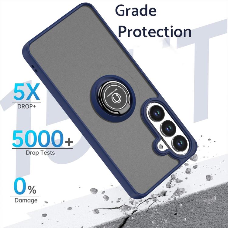 Q Shadow 1 Series TPU + PC Phone Case with Ring, For Samsung Galaxy S26+ 5G, For Samsung Galaxy S26 Pro 5G, For Samsung Galaxy S25 FE 5G