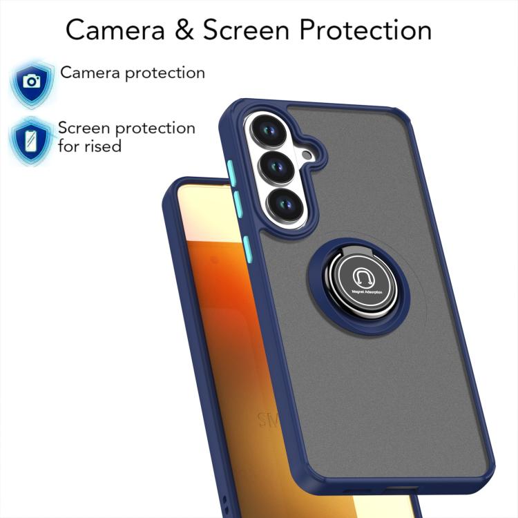 Q Shadow 1 Series TPU + PC Phone Case with Ring, For Samsung Galaxy S26+ 5G, For Samsung Galaxy S26 Ultra 5G, For Samsung Galaxy S26 5G, For Samsung Galaxy S25 FE 5G