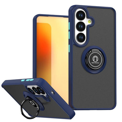 Q Shadow 1 Series TPU + PC Phone Case with Ring, For Samsung Galaxy S26+ 5G, For Samsung Galaxy S26 Pro 5G, For Samsung Galaxy S25 FE 5G