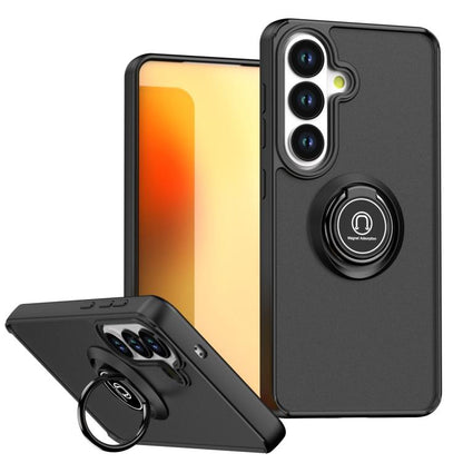 Q Shadow 1 Series TPU + PC Phone Case with Ring, For Samsung Galaxy S26+ 5G, For Samsung Galaxy S26 Pro 5G, For Samsung Galaxy S25 FE 5G