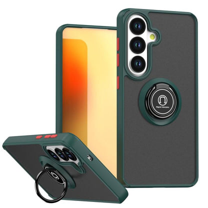 Q Shadow 1 Series TPU + PC Phone Case with Ring, For Samsung Galaxy S26+ 5G, For Samsung Galaxy S26 Ultra 5G, For Samsung Galaxy S26 5G, For Samsung Galaxy S25 FE 5G