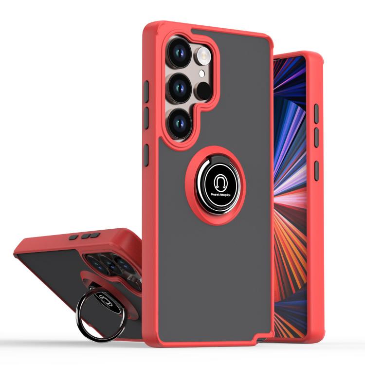 Q Shadow 1 Series TPU + PC Phone Case with Ring, For Samsung Galaxy S26+ 5G, For Samsung Galaxy S26 Ultra 5G, For Samsung Galaxy S26 5G, For Samsung Galaxy S25 FE 5G