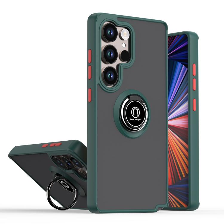Q Shadow 1 Series TPU + PC Phone Case with Ring, For Samsung Galaxy S26+ 5G, For Samsung Galaxy S26 Ultra 5G, For Samsung Galaxy S26 5G, For Samsung Galaxy S25 FE 5G
