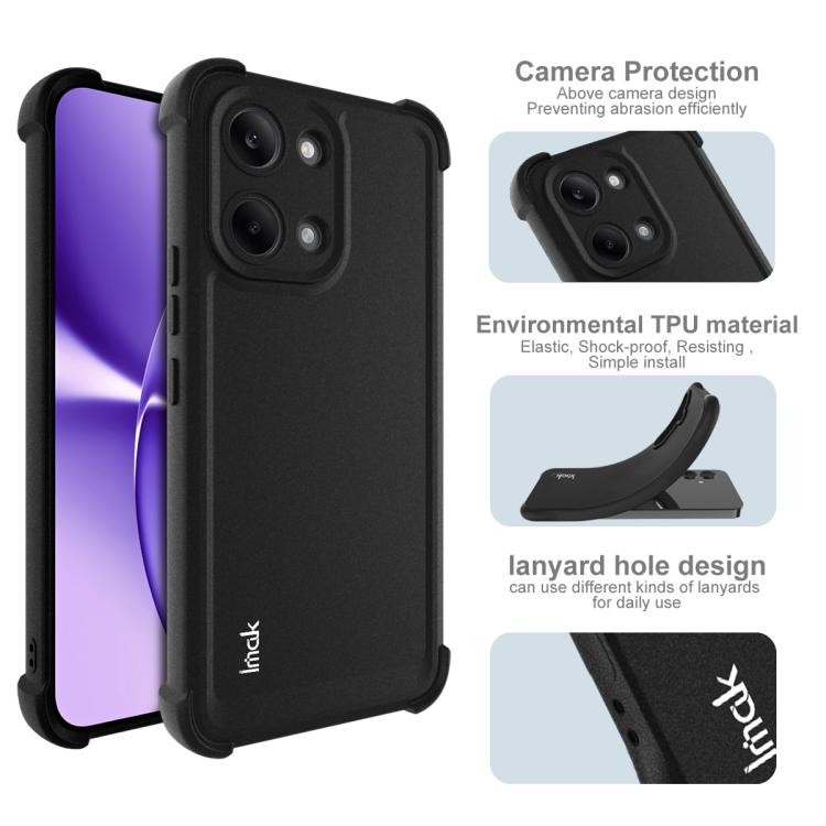 imak Shockproof Airbag TPU Phone Case, For Redmi Turbo 5 Max 5G/Poco X8 Pro Max 5G, For Redmi Turbo 5 5G / Poco X8 Pro 5G, For Redmi Note 15 5G/4G Global 164/Poco M8 5G, For Redmi K90 Pro Max / Poco F8 Ultra 5G, For Redmi Note 15 Pro 4G Global 163.2mm ...