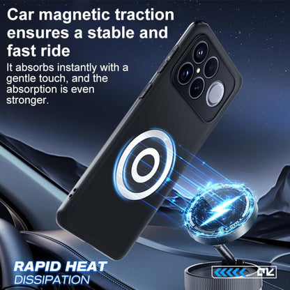 Graphene Brass Thermal Grease Cooling Frosted Magnetic Phone Case, For Redmi K90 Pro Max / Poco F8 Ultra, For Redmi K90 / Poco F8 Pro