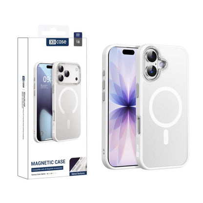 XDcase Metall-Linsenrahmen Handyhülle mit Skin-Feeling und Magnetverschluss, für iPhone 17 Pro Max, für iPhone 17 Pro, für iPhone 17