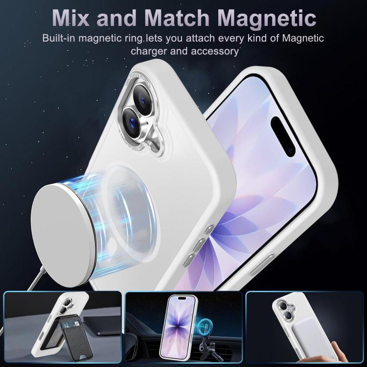 XDcase Metall-Linsenrahmen Handyhülle mit Skin-Feeling und Magnetverschluss, für iPhone 17 Pro Max, für iPhone 17 Pro, für iPhone 17