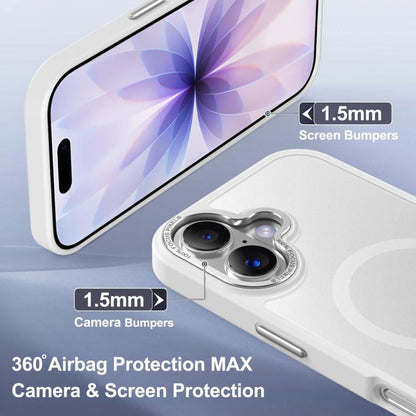 XDcase Metall-Linsenrahmen Handyhülle mit Skin-Feeling und Magnetverschluss, für iPhone 17 Pro Max, für iPhone 17 Pro, für iPhone 17