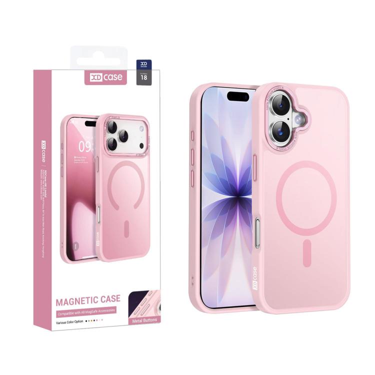 XDcase Metall-Linsenrahmen Handyhülle mit Skin-Feeling und Magnetverschluss, für iPhone 17 Pro Max, für iPhone 17 Pro, für iPhone 17