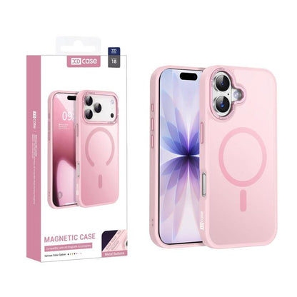 XDcase Metall-Linsenrahmen Handyhülle mit Skin-Feeling und Magnetverschluss, für iPhone 17 Pro Max, für iPhone 17 Pro, für iPhone 17