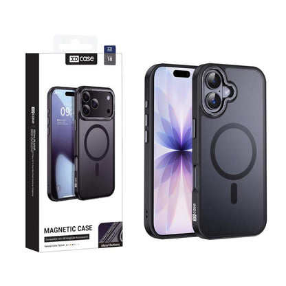 XDcase Metall-Linsenrahmen Handyhülle mit Skin-Feeling und Magnetverschluss, für iPhone 17 Pro Max, für iPhone 17 Pro, für iPhone 17