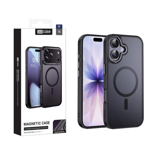 Étui de téléphone magnétique XDcase Metal Lens Frame Skin Feel, pour iPhone 17 Pro Max, pour iPhone 17 Pro, pour iPhone 17