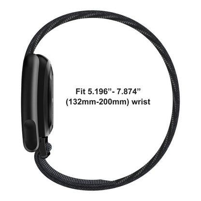 Elastic Force Decorative Design Nylon Watch Band, For WHOOP 5.0 Electrocardiogram, For WHOOP 5.0 Regular