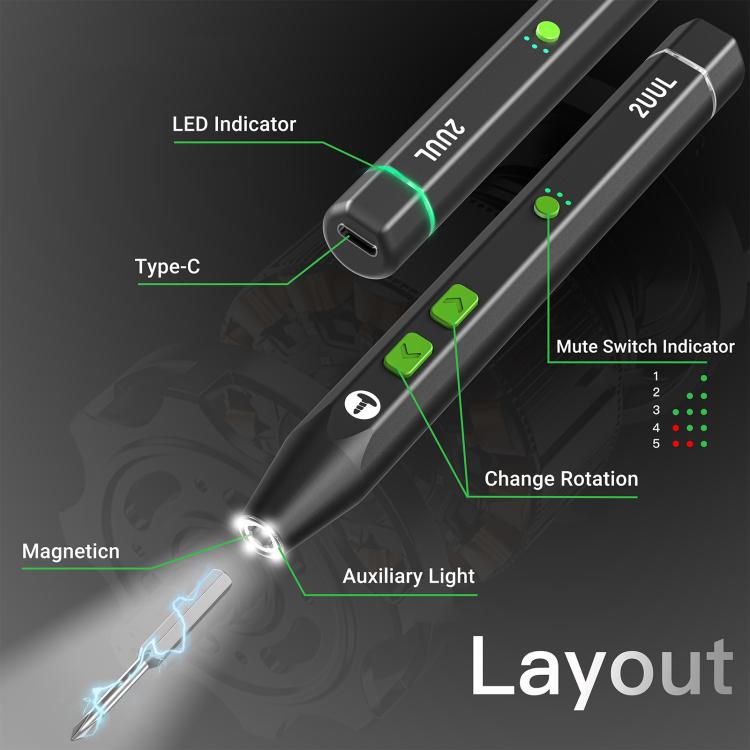 2UUL Twist Plus High-Speed Electric Screwdriver Set, 2UUL Twist Plus