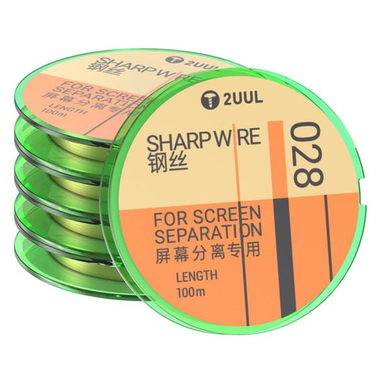 2UUL 5 in 1 GS Series 100m Special Steel Diamond Wire, 020, 028, 035, 045