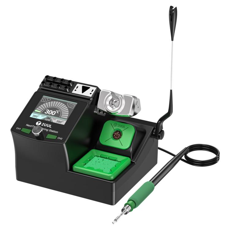 2UUL NT210 NextTip 80W Soldering Station Compatible with C115 / C210 / C245 Handle, EU Plug, US Plug