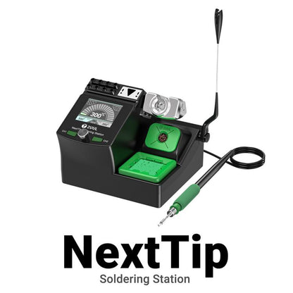 2UUL NT210 NextTip 80W Soldering Station Compatible with C115 / C210 / C245 Handle, EU Plug, US Plug