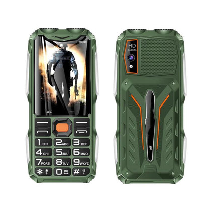 H3000 Elder Rugged Phone, 4000mAh Battery, 2.8 inch, 21 Keys, Network: 2G, LED Flashlight, FM, Dual SIM, EU Plug