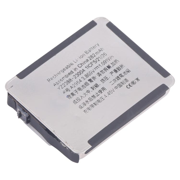 Battery with Original Flex Cable, For Apple Watch Series 9 41mm A2954 282mAh, For Apple Watch Ultra 1 49mm A2749 542mAh, For Apple Watch Series 8 41mm A2810 282mAh, For Apple Watch Series 7 41mm A2663 284mAh, For Apple Watch Series 6 40mm  A2345 265.9mAh