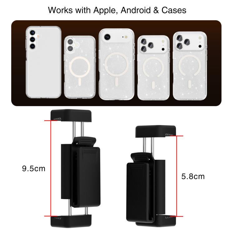Universal Adjustable Desktop Phone Holder, Desktop Holder (Black), Desktop Holder (White)