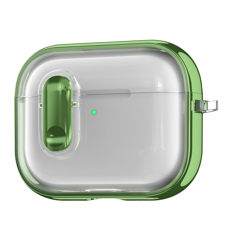 Clear Electroplating Wireless Earphones Case with Switch, For AirPods 5 / 4, For AirPods Pro 3, For AirPods Pro 2, For AirPods Pro