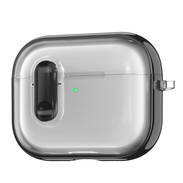 Clear Electroplating Wireless Earphones Case with Switch, For AirPods 5 / 4, For AirPods Pro 3, For AirPods Pro 2, For AirPods Pro