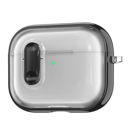 Clear Electroplating Wireless Earphones Case with Switch, For AirPods 5 / 4, For AirPods Pro 3, For AirPods Pro 2, For AirPods Pro