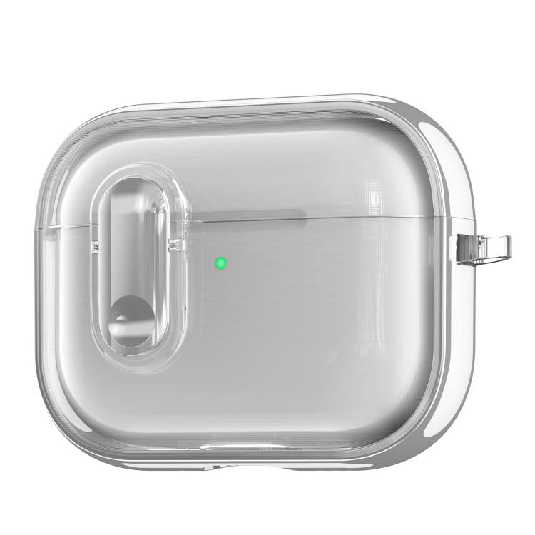 Clear Electroplating Wireless Earphones Case with Switch, For AirPods 5 / 4, For AirPods Pro 3, For AirPods Pro 2, For AirPods Pro