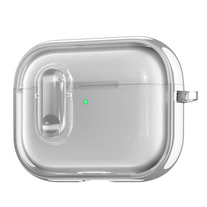 Clear Electroplating Wireless Earphones Case with Switch, For AirPods 5 / 4, For AirPods Pro 3, For AirPods Pro 2, For AirPods Pro