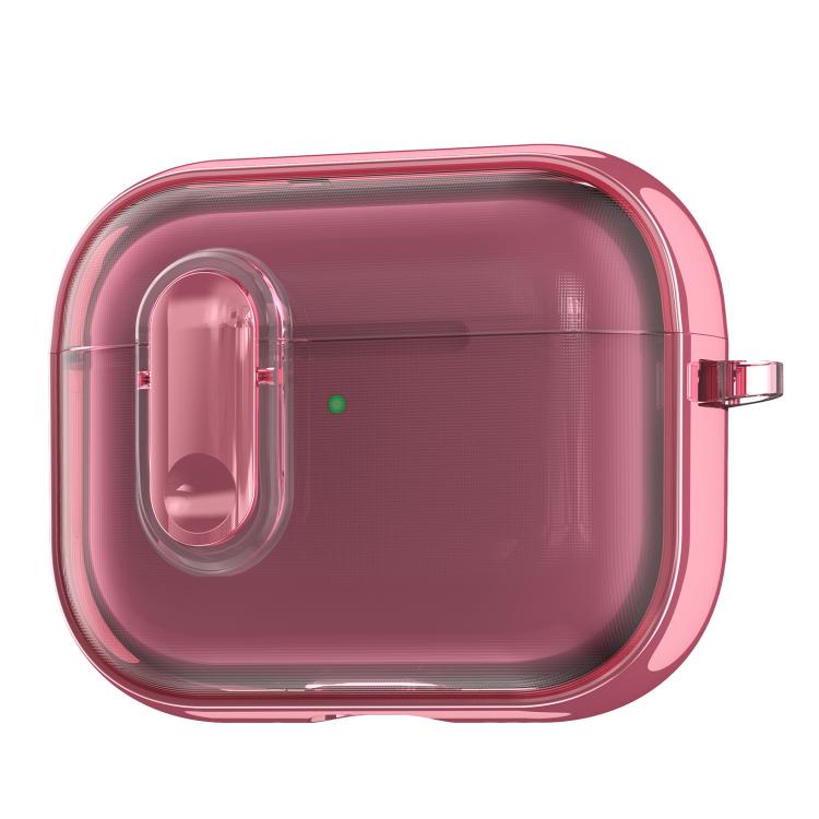 Clear Electroplating Wireless Earphones Case with Switch, For AirPods 5 / 4, For AirPods Pro 3, For AirPods Pro 2, For AirPods Pro