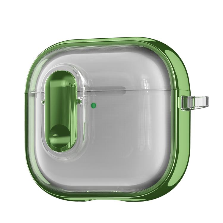Clear Electroplating Wireless Earphones Case with Switch, For AirPods 5 / 4, For AirPods Pro 3, For AirPods Pro 2, For AirPods Pro