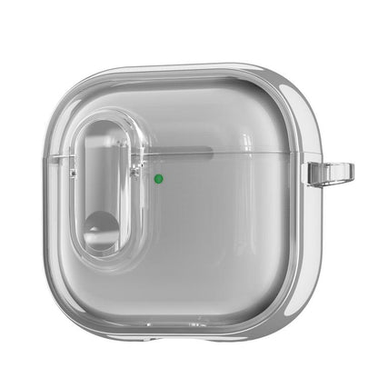 Clear Electroplating Wireless Earphones Case with Switch, For AirPods 5 / 4, For AirPods Pro 3, For AirPods Pro 2, For AirPods Pro