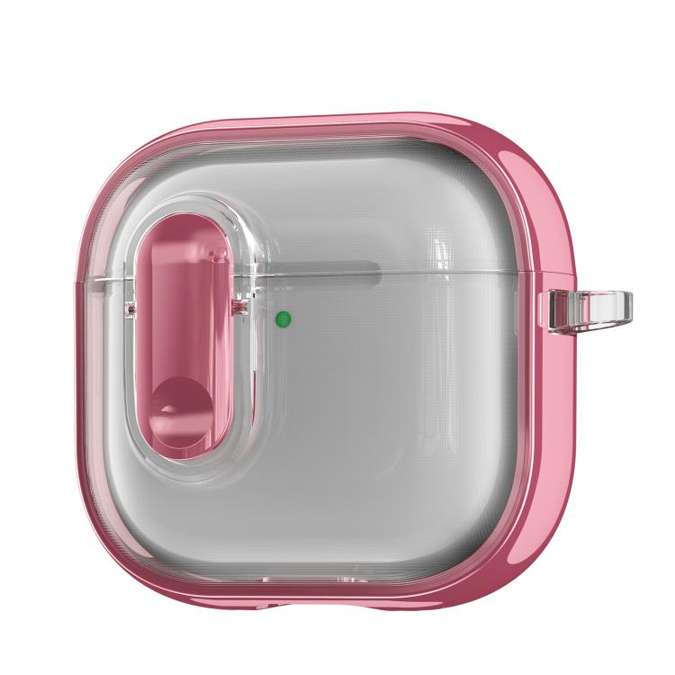Clear Electroplating Wireless Earphones Case with Switch, For AirPods 5 / 4, For AirPods Pro 3, For AirPods Pro 2, For AirPods Pro