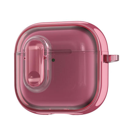 Clear Electroplating Wireless Earphones Case with Switch, For AirPods 5 / 4, For AirPods Pro 3, For AirPods Pro 2, For AirPods Pro