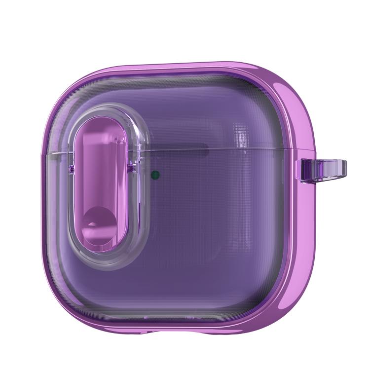 Clear Electroplating Wireless Earphones Case with Switch, For AirPods 5 / 4, For AirPods Pro 3, For AirPods Pro 2, For AirPods Pro