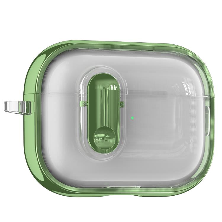 Clear Electroplating Wireless Earphones Case with Switch, For AirPods 5 / 4, For AirPods Pro 3, For AirPods Pro 2, For AirPods Pro