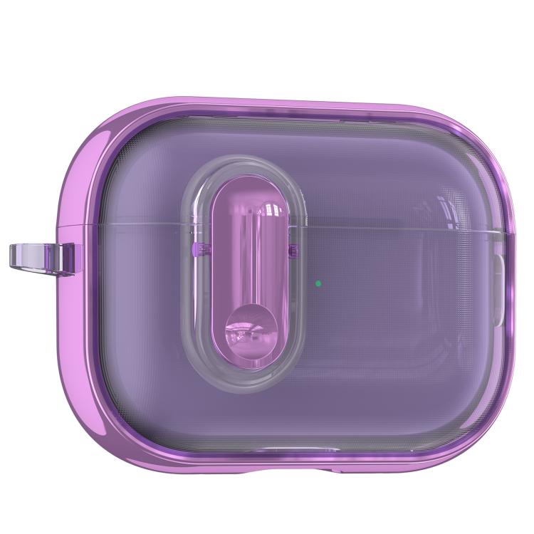 Clear Electroplating Wireless Earphones Case with Switch, For AirPods 5 / 4, For AirPods Pro 3, For AirPods Pro 2, For AirPods Pro