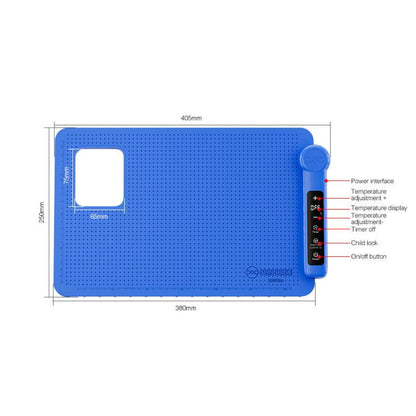 SUNSHINE LS3 Plus 17 inch LCD Screen Intelligent Temperature Control Heating Stage Separator Pad, US Plug, EU Plug